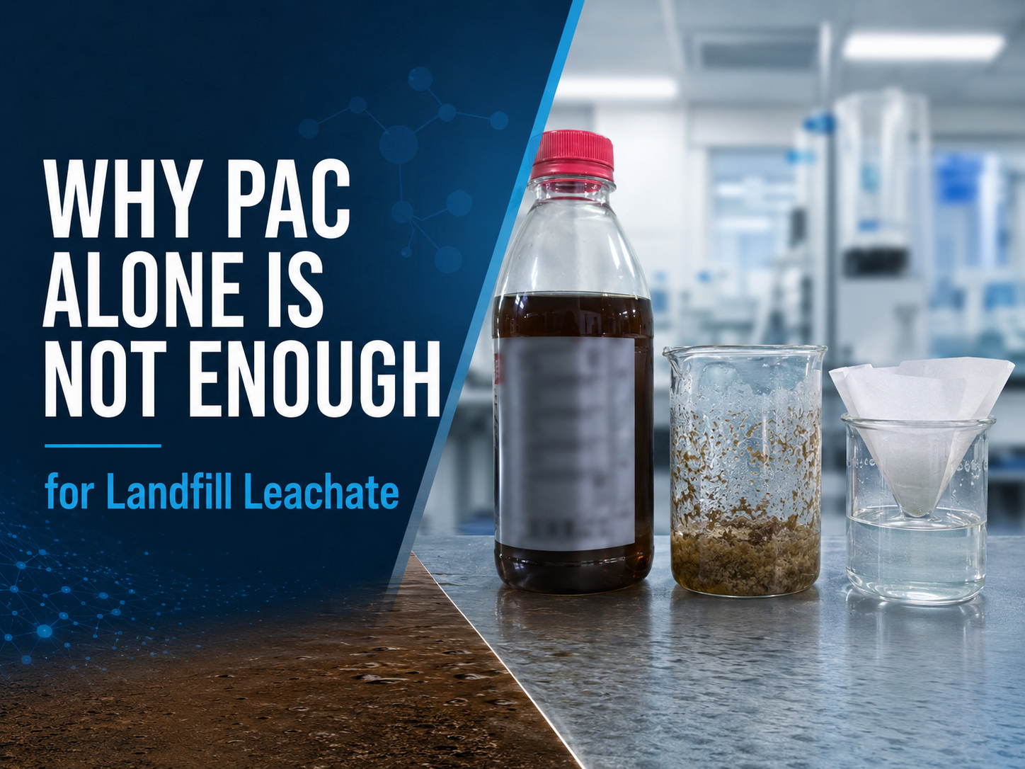 Blog perusahaan terbaru tentang Why PAC Alone Is Often Not Enough for Dark Landfill Leachate