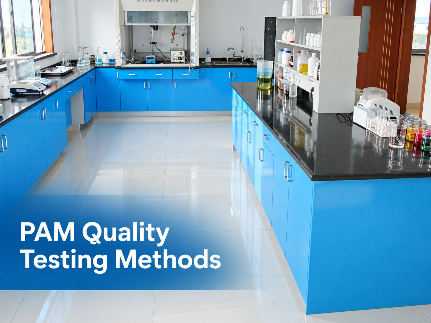 Blog perusahaan terbaru tentang How Bluwat Chemicals Tests the Quality of Polyacrylamide PAM