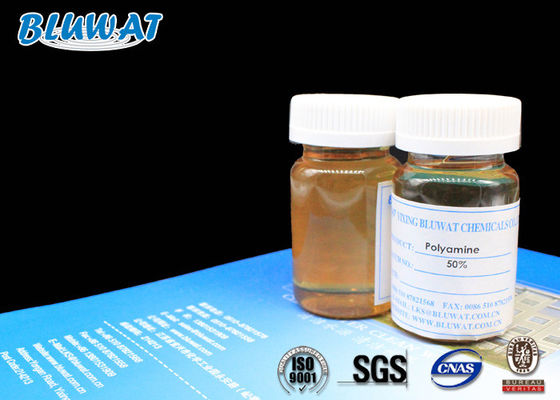 Beli Pengolahan Air Quaternary Ammonium Cationic Polymer 50% Liquid Polyamine pembuatan online