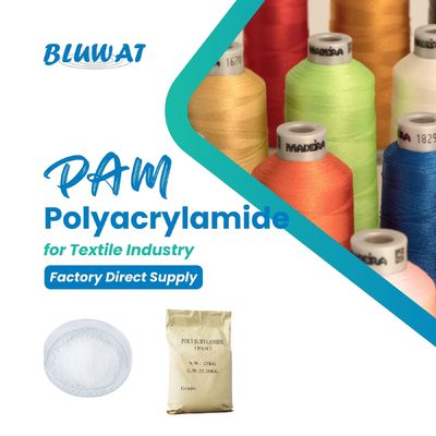 Beli Serbuk Polyacrylamide Kationik 89% Untuk Industri Tekstil pembuatan online