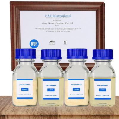 Beli PolyDADMAC Quaternary Ammonium Polymer Kationic Polymer Untuk Pengeboran Aplikasi Shale Stabilization pembuatan online