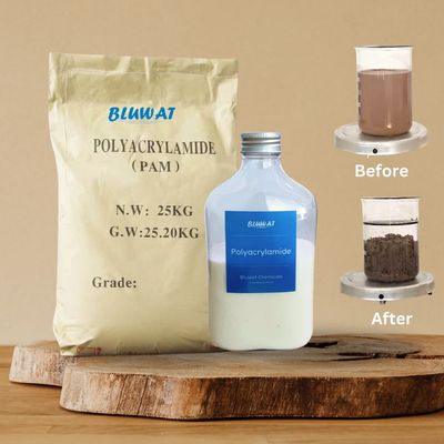 Beli Polyacrylamide N830 nononionik larut dalam air Bubuk putih Bahan kimia pengolahan air untuk sampel gratis pembuatan online