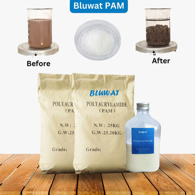Beli Pembersihan Air Anionic Polyacrylamide Flocculants Polimer untuk Air Terlarut Floatation DAF Proses pembuatan online