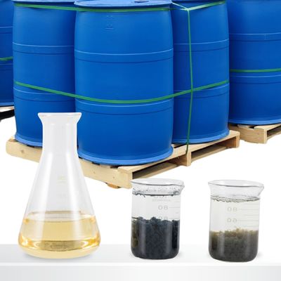 Beli Bahan kimia pabrik pengolahan air AM502 Koagulasi Polyamine dan Flocculation pembuatan online