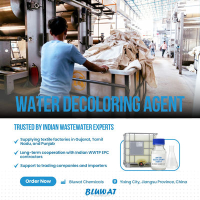 Beli Polimer Penghilang Warna Efisiensi Tinggi untuk Air Limbah Tekstil Bahan Kimia Penghilang Warna Air Limbah Pencelupan Tekstil pembuatan online
