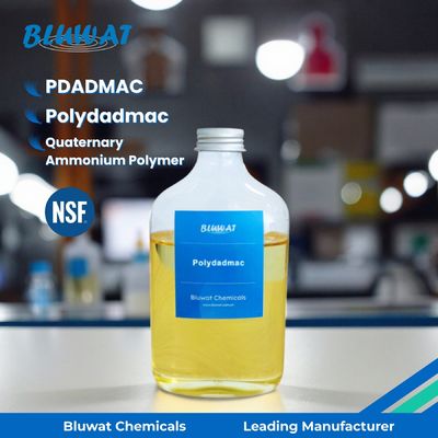 Beli Polimer Ammonium Kuaternary (PolyDADMAC) Koagulan Polyamine untuk Pembersihan Air Industri dan Kondisi Limbah Limbah pembuatan online