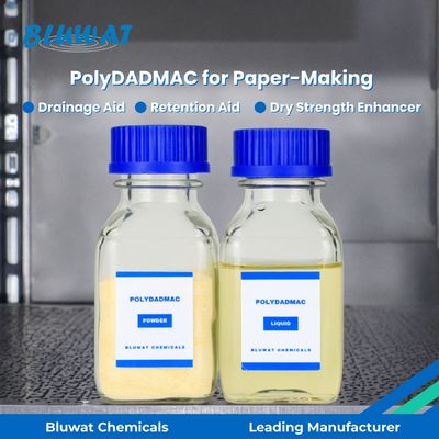 Beli PolyDADMAC untuk Pembuatan Kertas: Bantuan Retensi, Bantuan Drainase, dan Peningkat Kekuatan Kering | Bluwat Chemicals pembuatan online