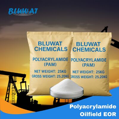 Beli HPAM Polymer untuk Reservoir Sandstone EOR dengan 5-25million MW dalam 25kg/bag Packaging pembuatan online