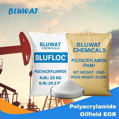 Beli Poliakrilamida HPAM Tahan Suhu untuk Thermal EOR dengan Berat Molekul Tinggi untuk Lingkungan 80-150°C pembuatan online