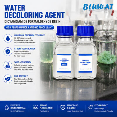 Beli Resin Formaldehida Dicyandiamide Cair – Agen Flokulasi Polikationik untuk Pengolahan Air Limbah Pembuatan Kertas pembuatan online