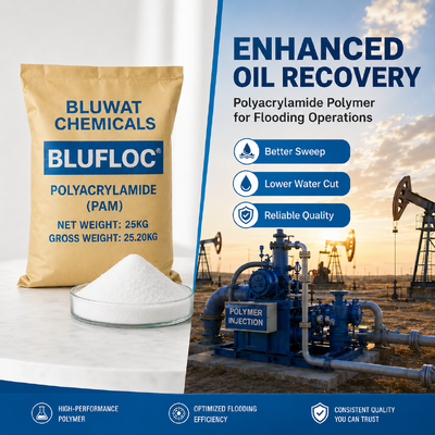 membeli Anionic Polyacrylamide 5 sampai 25 juta Berat Molekuler untuk Lumpur Pengeboran Tambang Minyak Viscosifier dan Pelumasan pembuatan online