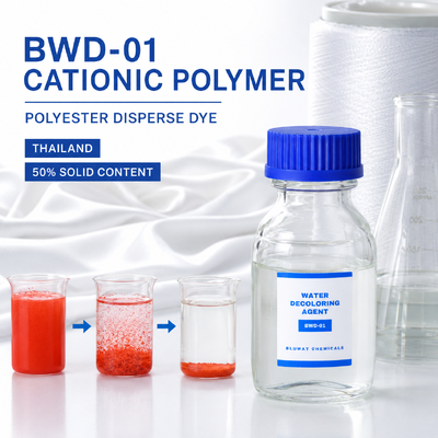 membeli BWD-01 Cationic Polymer Water Decoloring Agent untuk Polyester Disperse Dye Air Limbah di Thailand pembuatan online