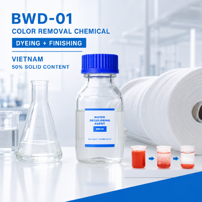 membeli BWD-01 Bahan Kimia Penghapusan Warna untuk Pewarnaan Tekstil dan Pembahasan Air Limbah di Vietnam pembuatan online