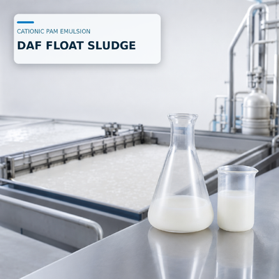 membeli Emulsi Kationik Polyacrylamide untuk DAF Float Sludge Dewatering pembuatan online
