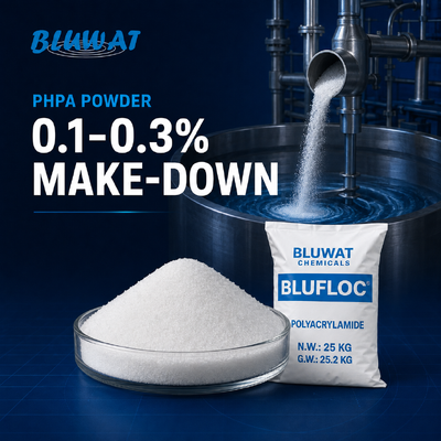 membeli PHPA Powder Make-Down pada konsentrasi larutan 0,1-0,3% pembuatan online