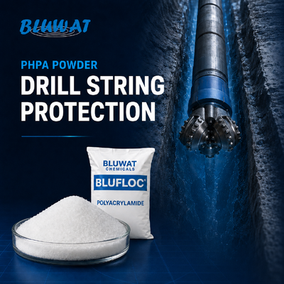 membeli PHPA Powder Lubricant untuk Perlindungan Bor Bit dan String Bor pembuatan online