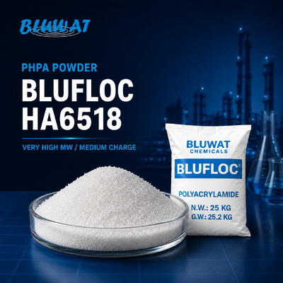 membeli BLUFLOC HA6518 PHPA Powder - Berat molekul yang sangat tinggi, muatan sedang pembuatan online