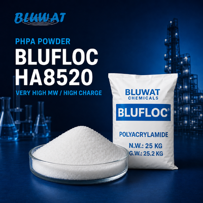membeli BLUFLOC HA8520 PHPA Powder - Berat molekul yang sangat tinggi, muatan tinggi pembuatan online