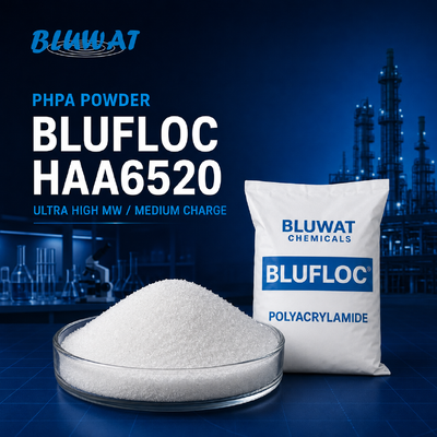 membeli BLUFLOC HAA6520 PHPA Powder - Berat Molekul Sangat Tinggi, Muatan Sedang pembuatan online