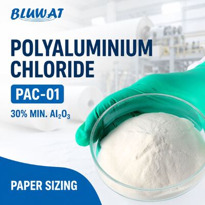 membeli 30% Min. Al2O3 Bubuk Putih PAC-01 Polialuminium Klorida untuk Ukuran Kertas dan Retensi pembuatan online