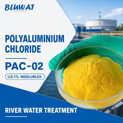 membeli Polialuminium Klorida Semprot Kering PAC-02 dengan Min. 30% Al2O3 dan Maks. 0,1% Tidak Larut untuk Pengolahan Air Sungai pembuatan online