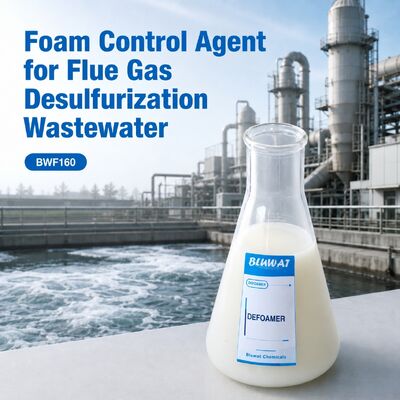 membeli Defoamer silikon nononionic untuk desulfurisasi gas buang air limbah dengan 50-300 ppm Agen pengendalian busa dosis pembuatan online