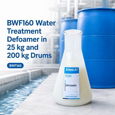membeli BWF160 Defoamer Silikon Nonionik untuk Efluen Air Limbah dengan Dosis 50-300 ppm dalam Drum 25 kg dan 200 kg pembuatan online