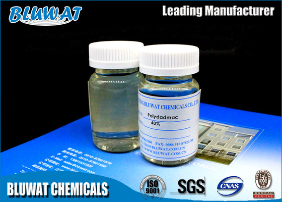 Tinggi Viskositas Polydadmac Coagulant Drinking Water Treatment Chemicals Transparan Koloid