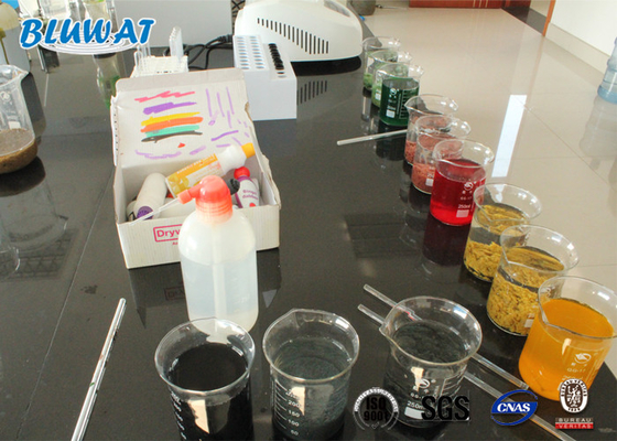 BWD-01 Water Decoloring Agent Polymer Decolorant untuk Tekstil Mewarnai Air Limbah