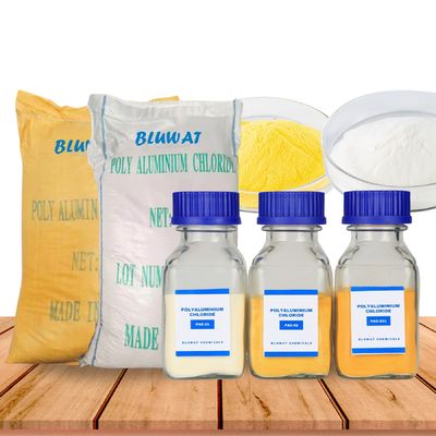 Bubuk Putih Bubuk Kuning Poly Aluminium Chloride Dalam Industri Kertas PAC Flocculation