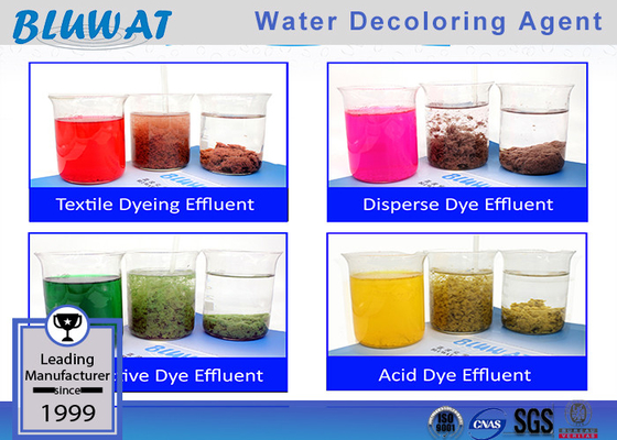 Air Cair Decoloring Agen Pengolahan Limbah Kimia Untuk Warna Hapus COD Menurun