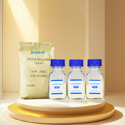 Blufloc Polyacrylamide Efisien Flocculant untuk Pertambangan Oilfield Industri Gula Air limbah kotamadya