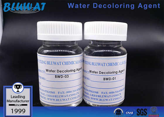 Polymer Water Decoloring Agent Warna Penghapusan Kimia BWD -01 Untuk Industri Makanan