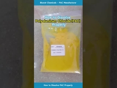 Bagaimana untuk membubarkan polialuminium klorida (PAC) untuk pengolahan air.