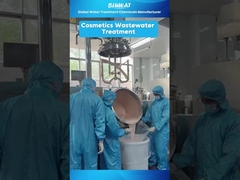 Pengolahan Air Limbah Kosmetik Cepat | Agen Penyingkir Warna & Poliakrilamida #shorts #pemurnianair